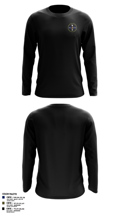 MCPD Albany. 69051575 Long Sleeve Performance Shirt 3