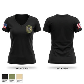 Womens Short Sleeve Vneck Shirt, ROANOKE SRT, Police, Teamtime, Team time, sublimation, custom sports apparel, team uniforms, spirit wear, spiritwear, sports uniforms, custom shirts, team store, custom team store, fundraiser sports, apparel fundraiser