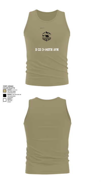 D Co 3-140th AVN 89038545 Tank Top - 94
