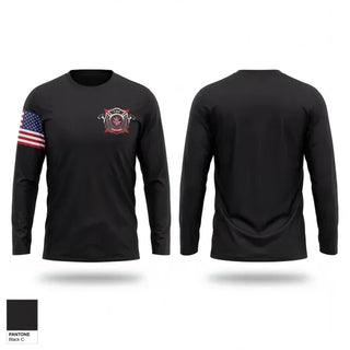 Long Sleeve Performance Shirt, Osage County Fire District #4, Fire Department, Teamtime, Team time, sublimation, custom sports apparel, team uniforms, spirit wear, spiritwear, sports uniforms, custom shirts, team store, custom team store, fundraiser sports, apparel fundraiser