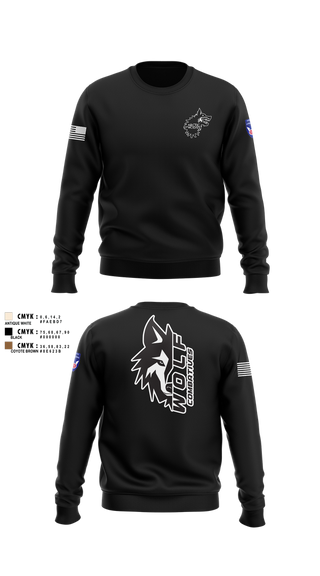 Hoodie, Wolf Combatives, Army, Teamtime, Team time, sublimation, custom sports apparel, team uniforms, spirit wear, spiritwear, sports uniforms, custom shirts, team store, custom team store, fundraiser sports, apparel fundraiser