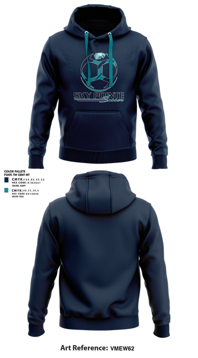 Somerset Sky Pointe Men's Soccer 8963849 Hoodie - 1
