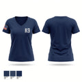 Sheriff K9 Women's Short Sleeve V-neck Shirt - 1