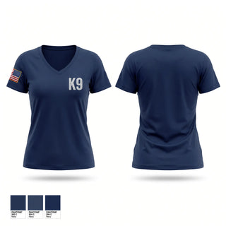Womens Short Sleeve Vneck Shirt, Sheriff K9, Police, Teamtime, Team time, sublimation, custom sports apparel, team uniforms, spirit wear, spiritwear, sports uniforms, custom shirts, team store, custom team store, fundraiser sports, apparel fundraiser