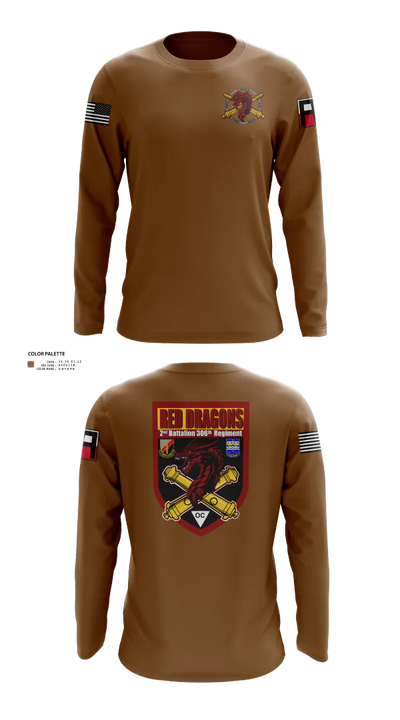 2-306th FAR 32661522 Long Sleeve Performance Shirt 22