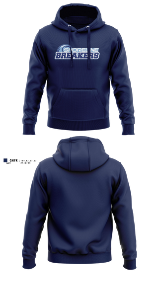 Hoodie, Shoreline Breakers 12u Royal, Softball, Teamtime, Team time, sublimation, custom sports apparel, team uniforms, spirit wear, spiritwear, sports uniforms, custom shirts, team store, custom team store, fundraiser sports, apparel fundraiser