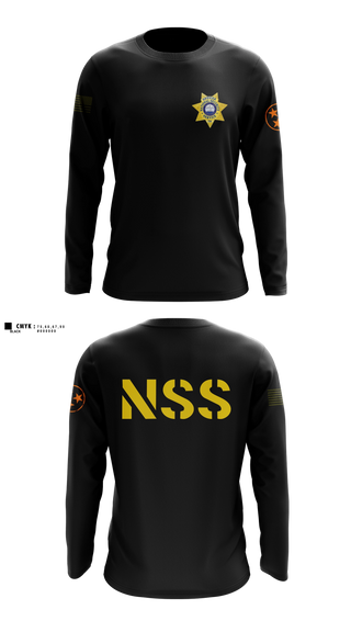 Long Sleeve Performance Shirt, National Security, Police, Teamtime, Team time, sublimation, custom sports apparel, team uniforms, spirit wear, spiritwear, sports uniforms, custom shirts, team store, custom team store, fundraiser sports, apparel fundraiser