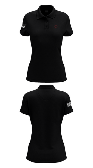 Womens Short Sleeve Performance Polo, Red currahee, Army, Teamtime, Team time, sublimation, custom sports apparel, team uniforms, spirit wear, spiritwear, sports uniforms, custom shirts, team store, custom team store, fundraiser sports, apparel fundraiser