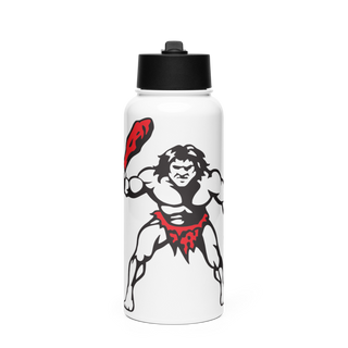 Cave City Stainless Steel Water Bottle with a Straw Lid