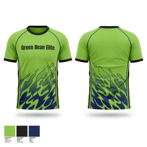Short Sleeve Performance Shirt, Green Bean Elite, Men's Basketball, Teamtime, Team time, sublimation, custom sports apparel, team uniforms, spirit wear, spiritwear, sports uniforms, custom shirts, team store, custom team store, fundraiser sports, apparel fundraiser