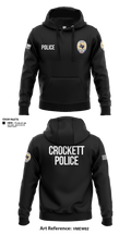 Crockett Police Department 97881074 Hoodie - 4