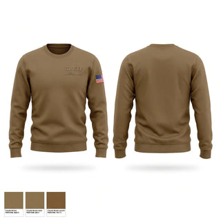 Crew Neck Sweatshirt, D-2 CTF Defender, Army, Teamtime, Team time, sublimation, custom sports apparel, team uniforms, spirit wear, spiritwear, sports uniforms, custom shirts, team store, custom team store, fundraiser sports, apparel fundraiser