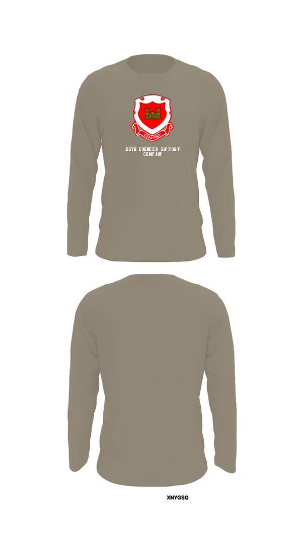 Long Sleeve Performance Shirt, 185th Engineer Support Company, , Teamtime, Team time, sublimation, custom sports apparel, team uniforms, spirit wear, spiritwear, sports uniforms, custom shirts, team store, custom team store, fundraiser sports, apparel fundraiser