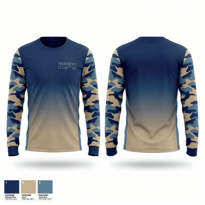Prominence Security Inc 26013043 Long Sleeve Performance Shirt 1