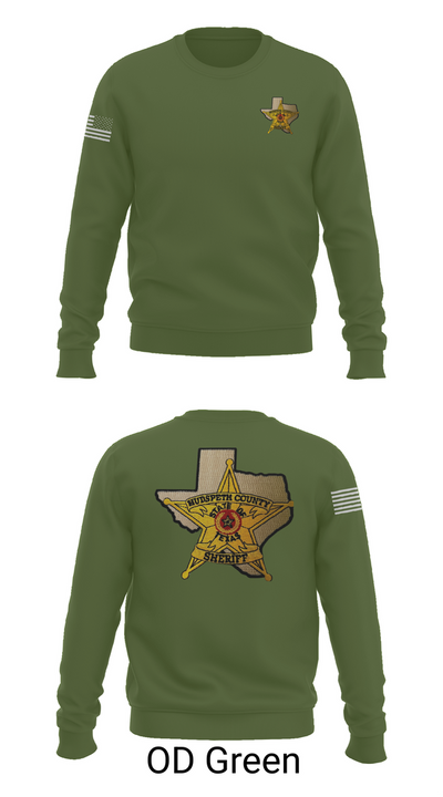 Hudspeth county sheriff office 47128359 Crew Neck Sweatshirt - 43