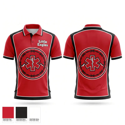 Little Eagles Short Sleeve Performance Polo - 1