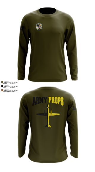 Long Sleeve Performance Shirt, DET 2 CO A 2-245th AVN, , Teamtime, Team time, sublimation, custom sports apparel, team uniforms, spirit wear, spiritwear, sports uniforms, custom shirts, team store, custom team store, fundraiser sports, apparel fundraiser