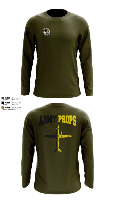 DET 2 CO A 2-245th AVN 46226536 Long Sleeve Performance Shirt 101