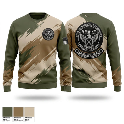Veterans Motorcycle Association Crew Neck Sweatshirt - 1