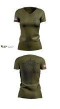 RCSD Women's Short Sleeve V-neck Shirt - 5