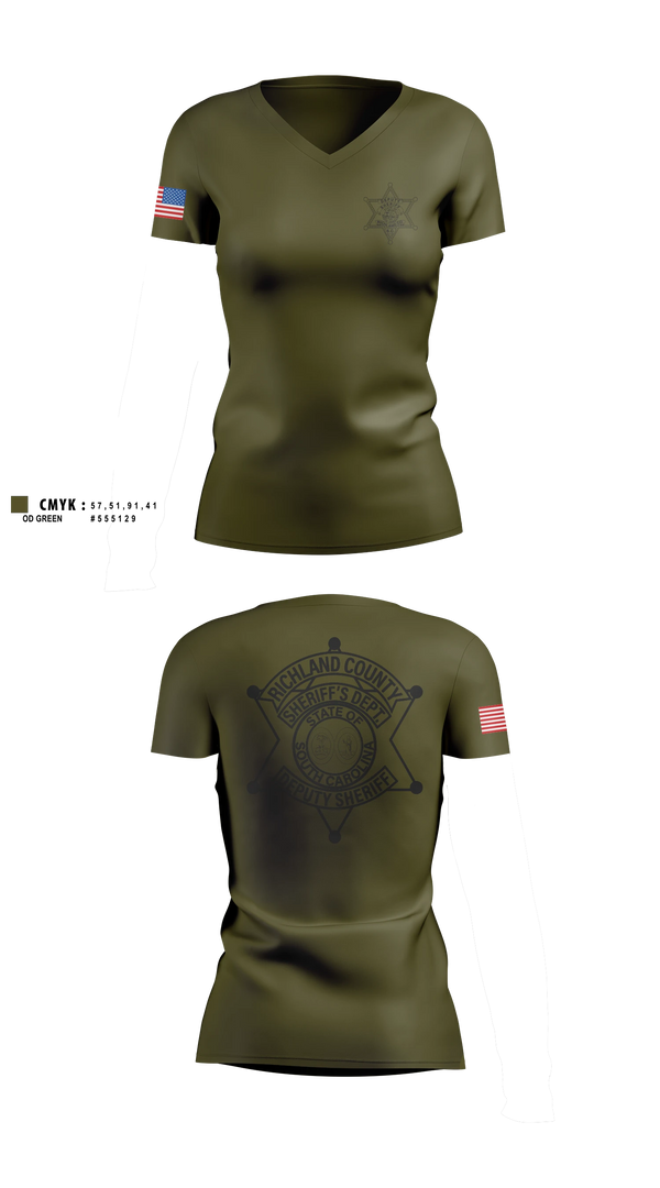 Womens Short Sleeve Vneck Shirt, RCSD, Police, Teamtime, Team time, sublimation, custom sports apparel, team uniforms, spirit wear, spiritwear, sports uniforms, custom shirts, team store, custom team store, fundraiser sports, apparel fundraiser