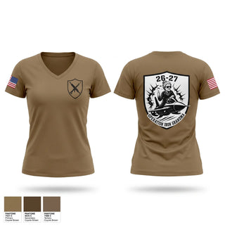 Womens Short Sleeve Vneck Shirt, OIG, Army, Teamtime, Team time, sublimation, custom sports apparel, team uniforms, spirit wear, spiritwear, sports uniforms, custom shirts, team store, custom team store, fundraiser sports, apparel fundraiser