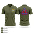Missouri Army National Guard Recruiting and Retention Battalion Short Sleeve Performance Polo - 1