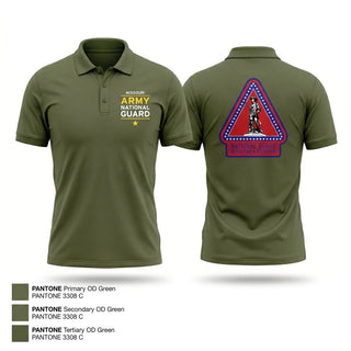 Short Sleeve Performance Polo, Missouri Army National Guard Recruiting and Retention Battalion, National Guard, Teamtime, Team time, sublimation, custom sports apparel, team uniforms, spirit wear, spiritwear, sports uniforms, custom shirts, team store, custom team store, fundraiser sports, apparel fundraiser