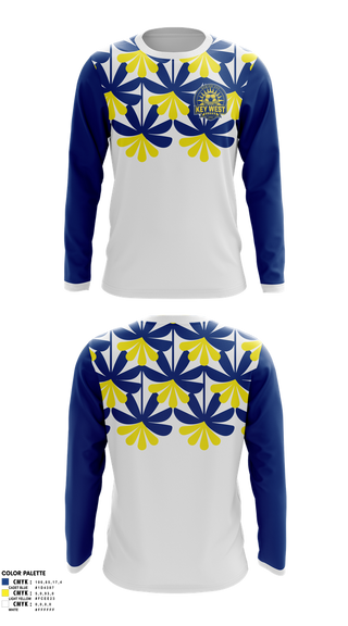 Long Sleeve Performance Shirt, Key West AYSO 660, Men's Soccer, Teamtime, Team time, sublimation, custom sports apparel, team uniforms, spirit wear, spiritwear, sports uniforms, custom shirts, team store, custom team store, fundraiser sports, apparel fundraiser