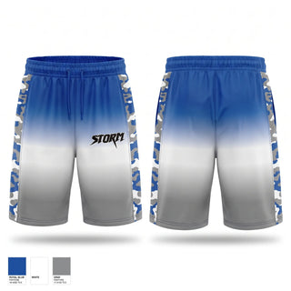 Athletic Shorts With Pockets, Storm, Baseball, Teamtime, Team time, sublimation, custom sports apparel, team uniforms, spirit wear, spiritwear, sports uniforms, custom shirts, team store, custom team store, fundraiser sports, apparel fundraiser