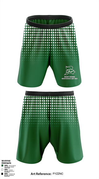Athletic Shorts With Pockets, Mount Vernon Lady Golf, Golf, Teamtime, Team time, sublimation, custom sports apparel, team uniforms, spirit wear, spiritwear, sports uniforms, custom shirts, team store, custom team store, fundraiser sports, apparel fundraiser