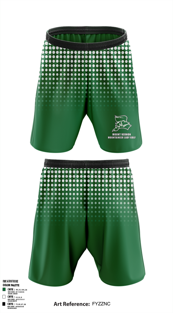 Athletic Shorts With Pockets, Mount Vernon Lady Golf, Golf, Teamtime, Team time, sublimation, custom sports apparel, team uniforms, spirit wear, spiritwear, sports uniforms, custom shirts, team store, custom team store, fundraiser sports, apparel fundraiser