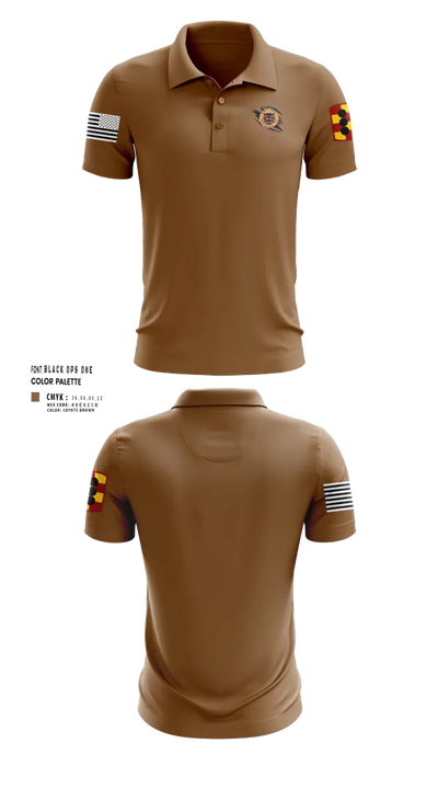 434th FA BDE H2F 66050824 Short Sleeve Performance Polo - 151