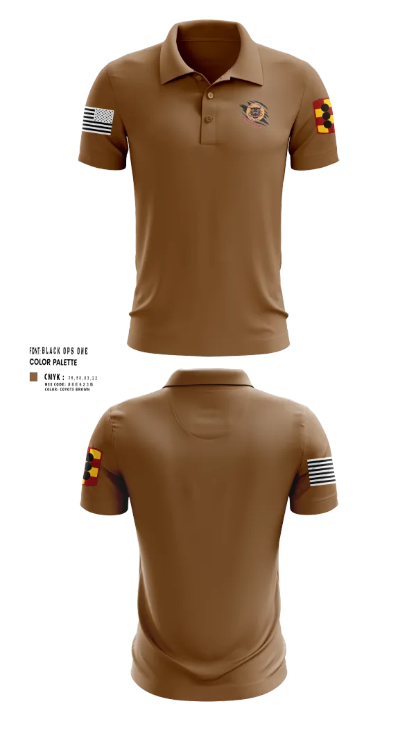 Short Sleeve Performance Polo, 434th FA BDE H2F, Army, Teamtime, Team time, sublimation, custom sports apparel, team uniforms, spirit wear, spiritwear, sports uniforms, custom shirts, team store, custom team store, fundraiser sports, apparel fundraiser