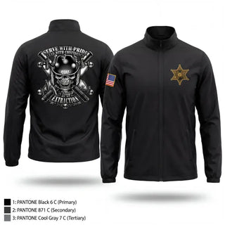 Windbreaker, Hancock county sheriff C.E.R.T team, Police, Teamtime, Team time, sublimation, custom sports apparel, team uniforms, spirit wear, spiritwear, sports uniforms, custom shirts, team store, custom team store, fundraiser sports, apparel fundraiser