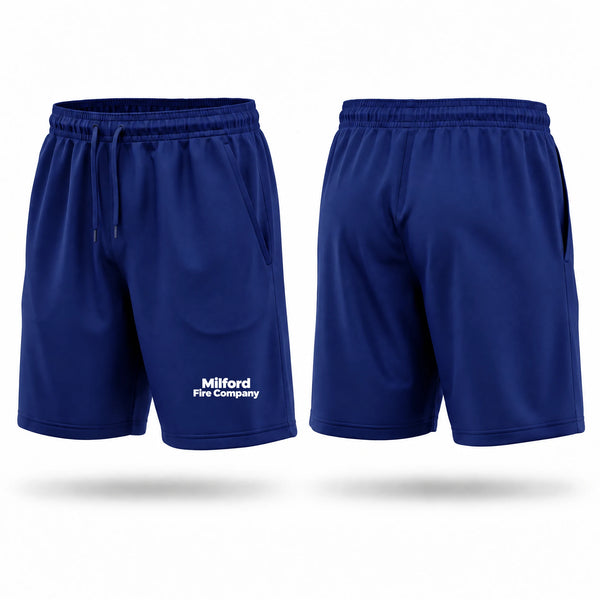Athletic Shorts With Pockets, Milford Fire Company, Fire Department, Teamtime, Team time, sublimation, custom sports apparel, team uniforms, spirit wear, spiritwear, sports uniforms, custom shirts, team store, custom team store, fundraiser sports, apparel fundraiser