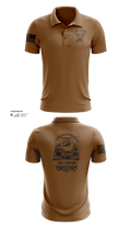 B CO. 1-126 AVN Short Sleeve Performance Polo - 21