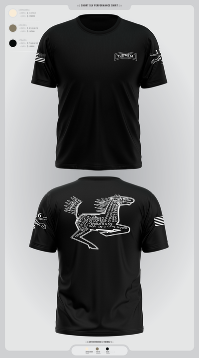 DET 1 HHC 3-116 CAV 15242630 Short Sleeve Performance Shirt - 3