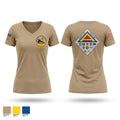 7TH ATC 6494550 Women's Short Sleeve V-neck Shirt - 1