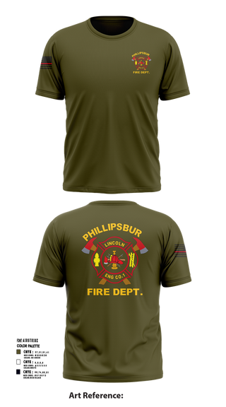Short Sleeve Performance Shirt, PHILLIPSBURG FIRE DEPARTMENT, , Teamtime, Team time, sublimation, custom sports apparel, team uniforms, spirit wear, spiritwear, sports uniforms, custom shirts, team store, custom team store, fundraiser sports, apparel fundraiser