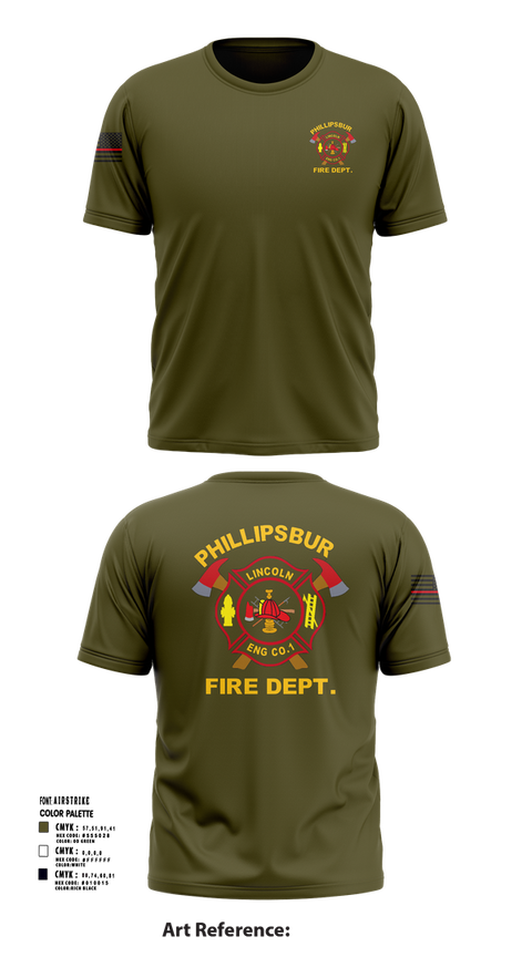 Short Sleeve Performance Shirt, PHILLIPSBURG FIRE DEPARTMENT, , Teamtime, Team time, sublimation, custom sports apparel, team uniforms, spirit wear, spiritwear, sports uniforms, custom shirts, team store, custom team store, fundraiser sports, apparel fundraiser