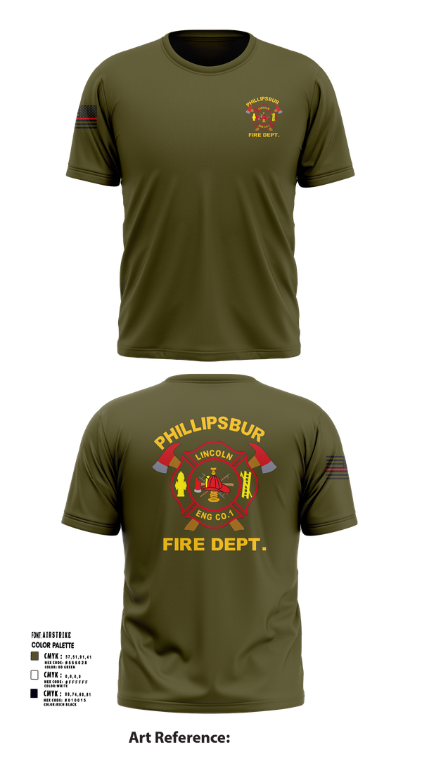Short Sleeve Performance Shirt, PHILLIPSBURG FIRE DEPARTMENT, , Teamtime, Team time, sublimation, custom sports apparel, team uniforms, spirit wear, spiritwear, sports uniforms, custom shirts, team store, custom team store, fundraiser sports, apparel fundraiser