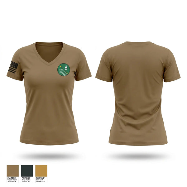 Womens Short Sleeve Vneck Shirt, Detachment 380, Air Force, Teamtime, Team time, sublimation, custom sports apparel, team uniforms, spirit wear, spiritwear, sports uniforms, custom shirts, team store, custom team store, fundraiser sports, apparel fundraiser