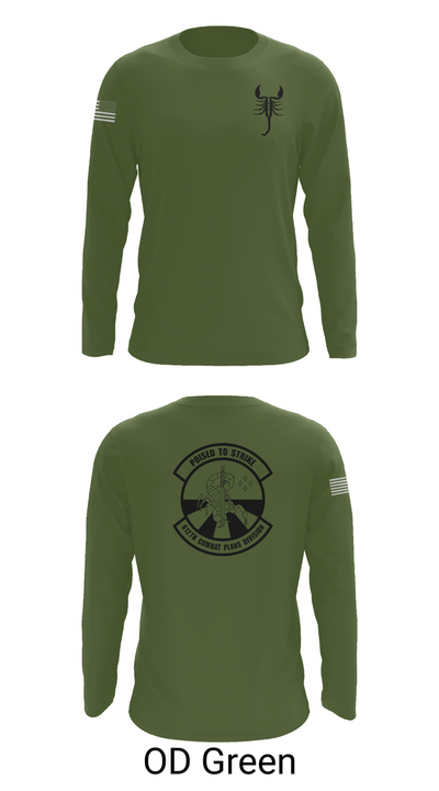 612 Combat Plans Division 33467632 Long Sleeve Performance Shirt 46