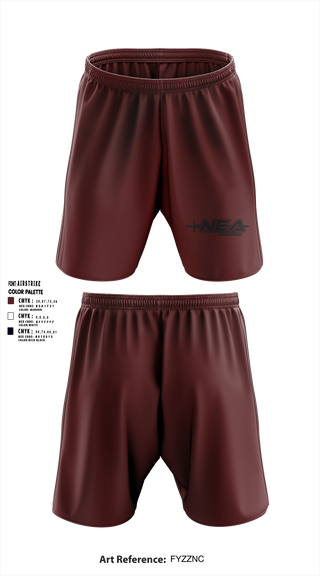 Athletic Shorts With Pockets, Northeastern Assassins, E-Sports, Teamtime, Team time, sublimation, custom sports apparel, team uniforms, spirit wear, spiritwear, sports uniforms, custom shirts, team store, custom team store, fundraiser sports, apparel fundraiser