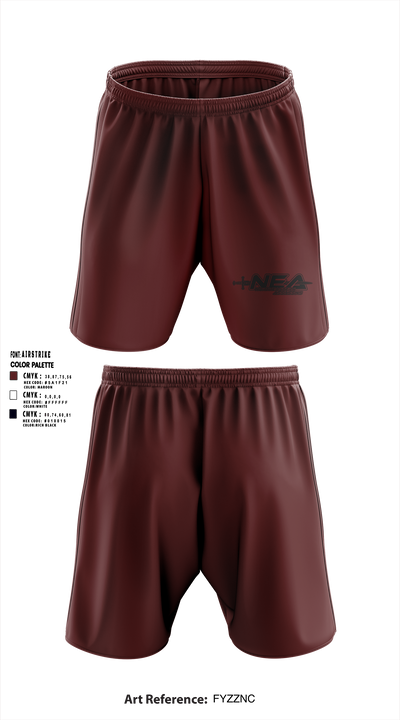 Northeastern Assassins Athletic Shorts With Pockets - 5