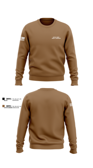 Crew Neck Sweatshirt, Suffolk County Sheriff’s Department, , Teamtime, Team time, sublimation, custom sports apparel, team uniforms, spirit wear, spiritwear, sports uniforms, custom shirts, team store, custom team store, fundraiser sports, apparel fundraiser