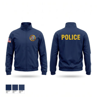 Windbreaker, Perth Amboy Police, Police, Teamtime, Team time, sublimation, custom sports apparel, team uniforms, spirit wear, spiritwear, sports uniforms, custom shirts, team store, custom team store, fundraiser sports, apparel fundraiser