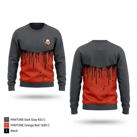 Crew Neck Sweatshirt, Ducks, Softball, Teamtime, Team time, sublimation, custom sports apparel, team uniforms, spirit wear, spiritwear, sports uniforms, custom shirts, team store, custom team store, fundraiser sports, apparel fundraiser