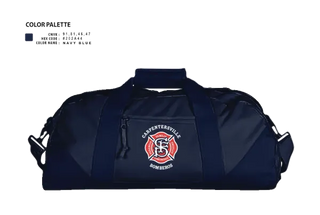 Duffle Bag, Carpentersville Fire Department, Fire Department, Teamtime, Team time, sublimation, custom sports apparel, team uniforms, spirit wear, spiritwear, sports uniforms, custom shirts, team store, custom team store, fundraiser sports, apparel fundraiser